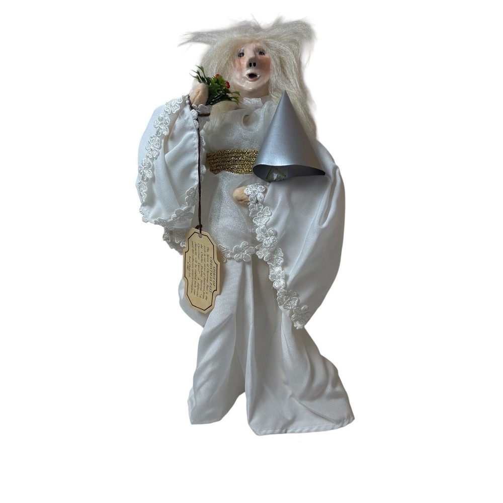 1987 Byers Choice Spirit Past First Edition Caroler Signed / Dated